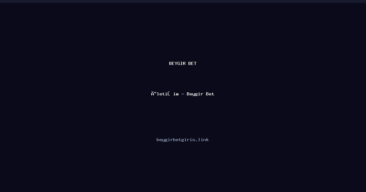 Beygir Bet İletişim - Beygir Bet